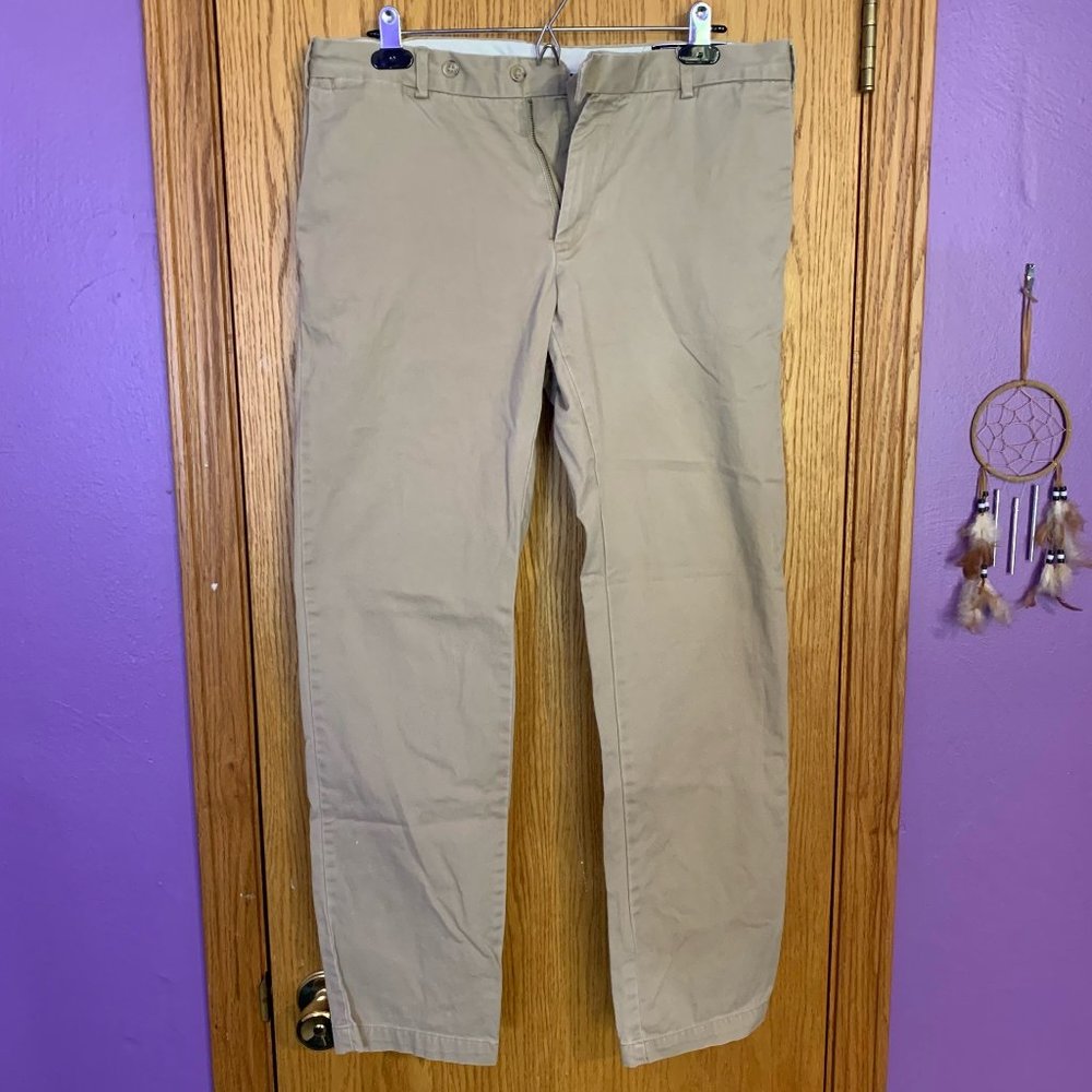 Polo Ralph Lauren Men's Classic Fit Khaki Dress Chino Pants 41381 (34x32)